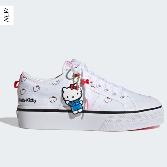 ADIDAS HELLO KITTY NIZZA PLATFORM SHOES - Picture 2 of 9